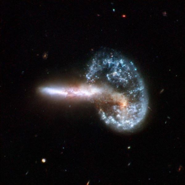 Что может рассказать о темной материи столкновение галактик?